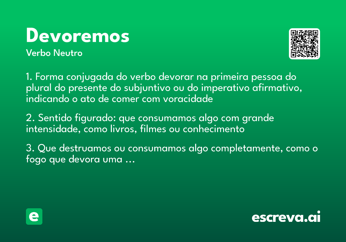 devoremos