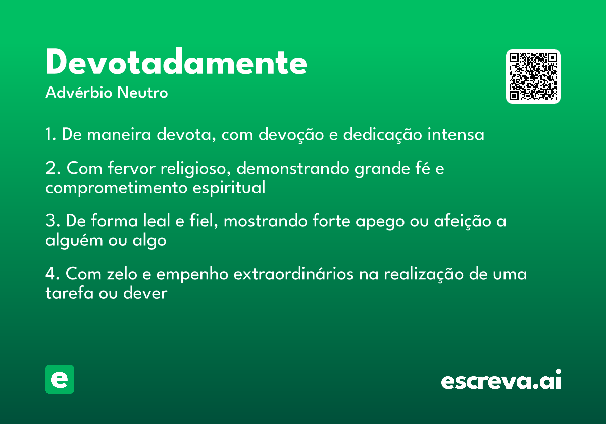 devotadamente