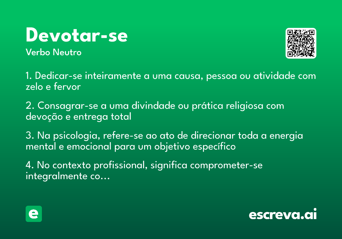 devotar-se