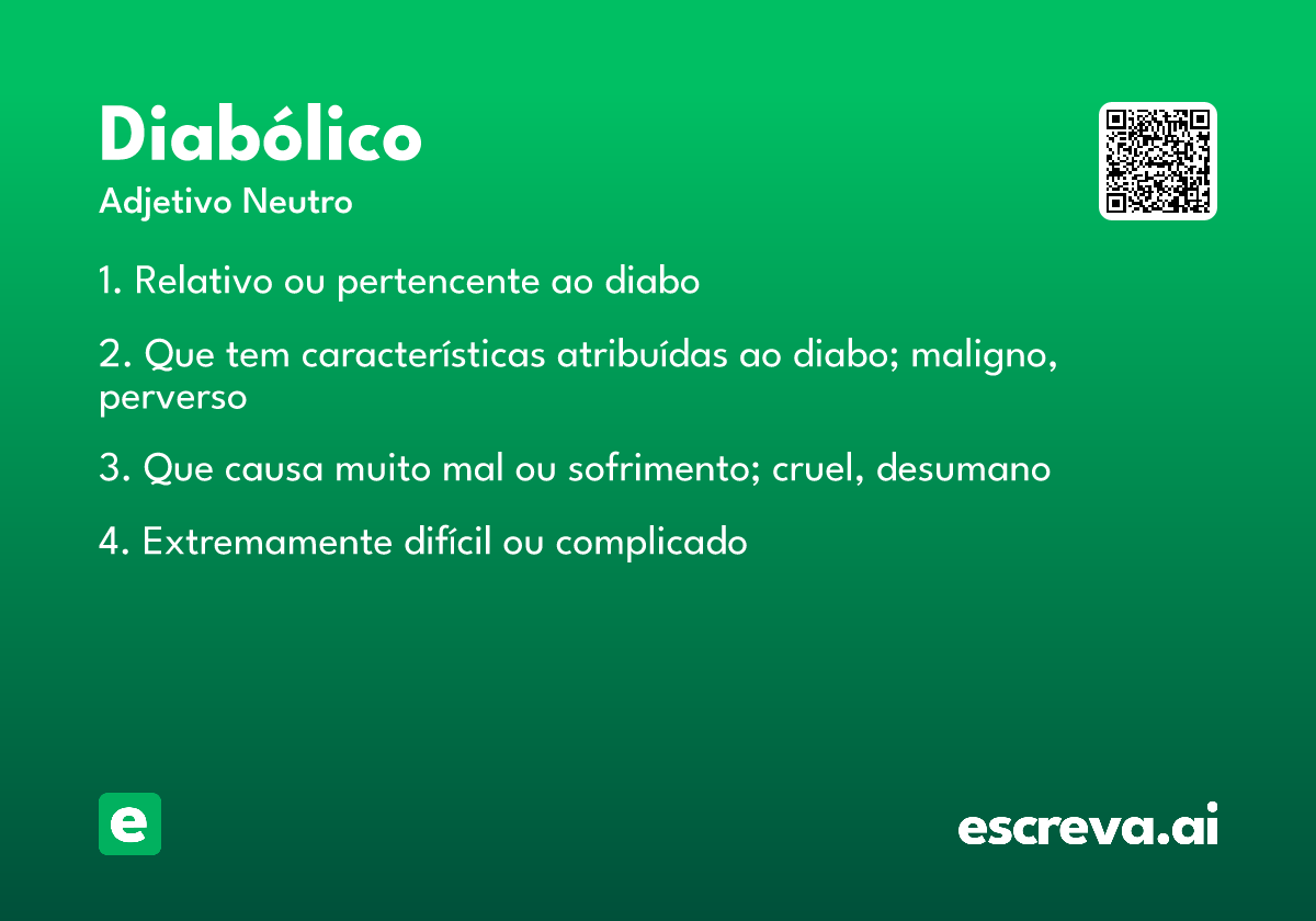 diabólico