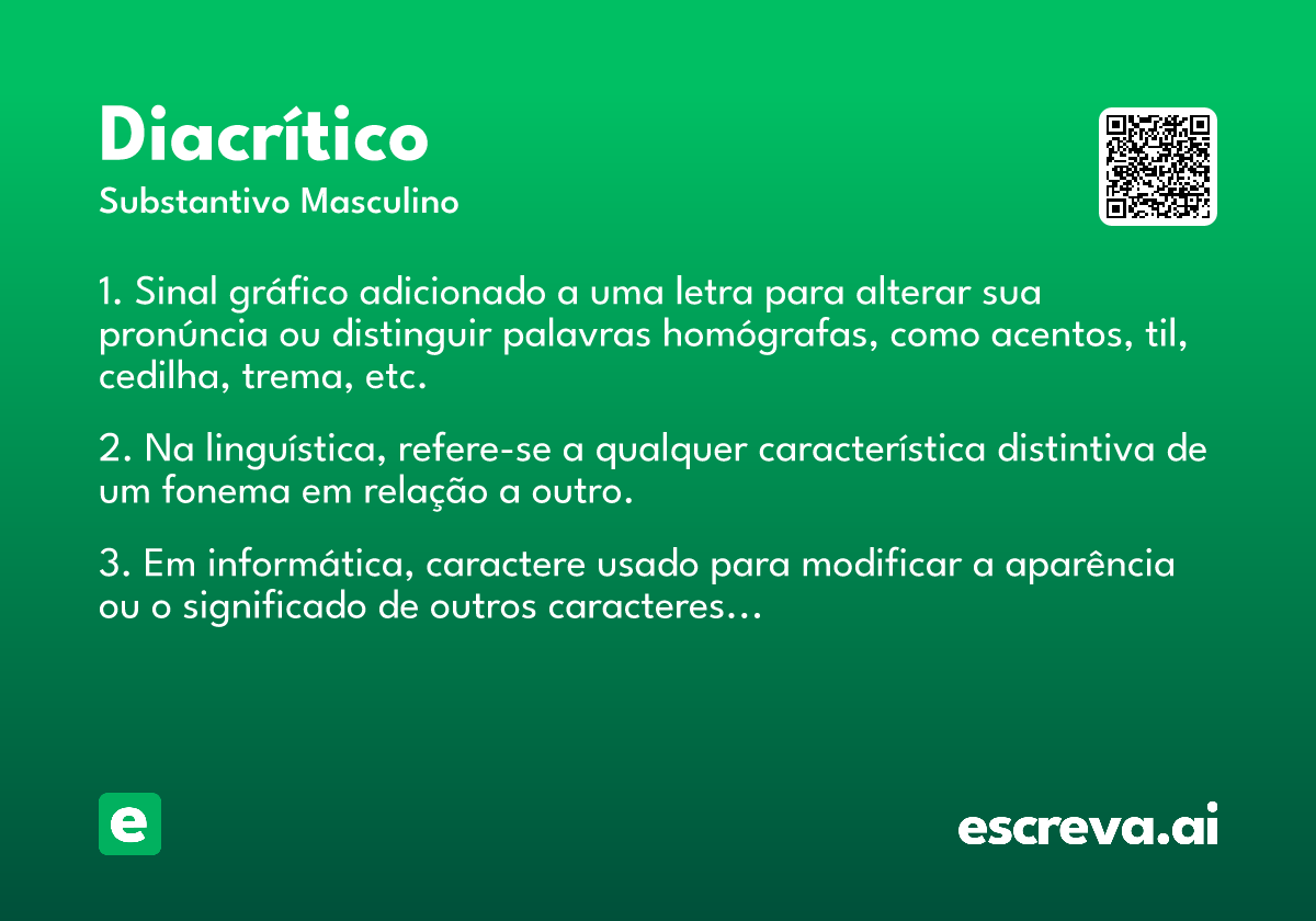 diacrítico