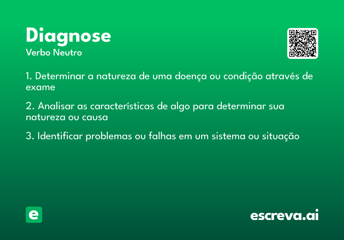 diagnose