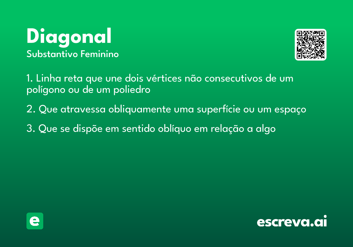 diagonal