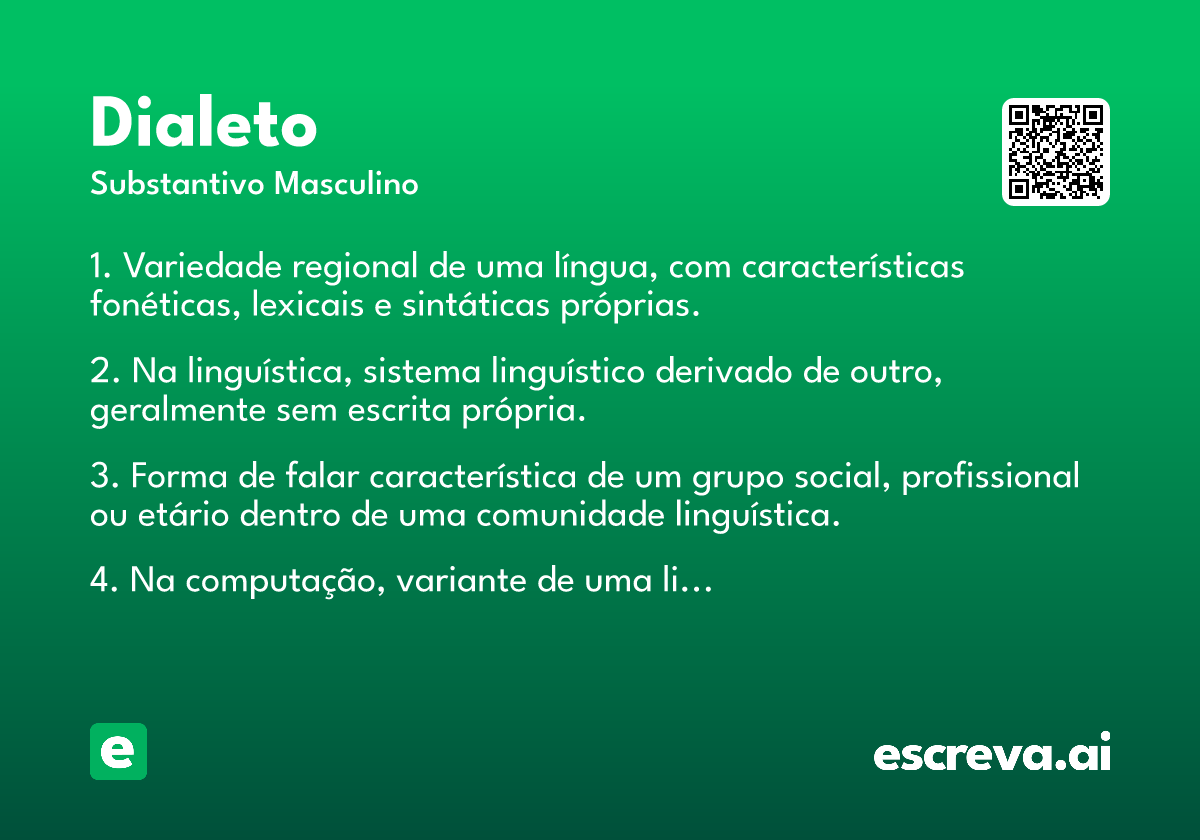 dialeto