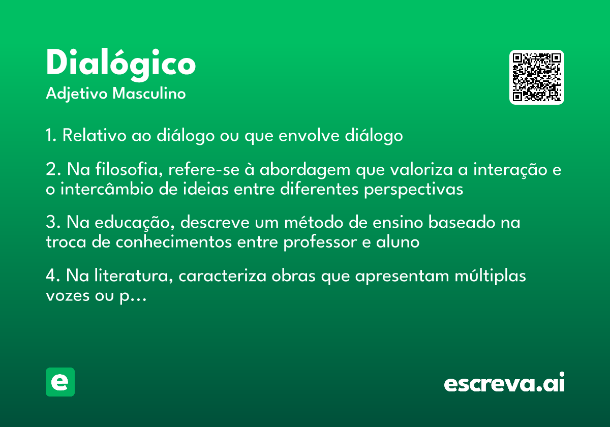 dialógico