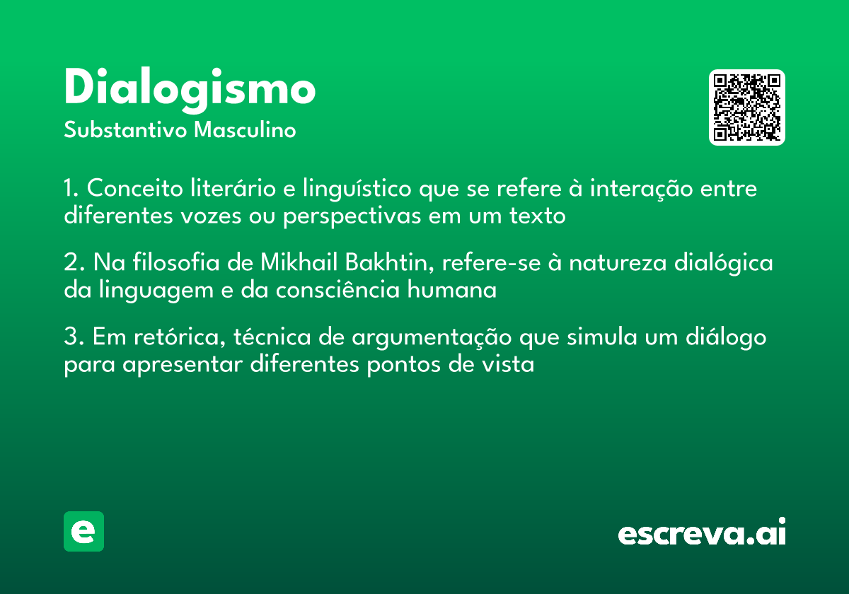 dialogismo