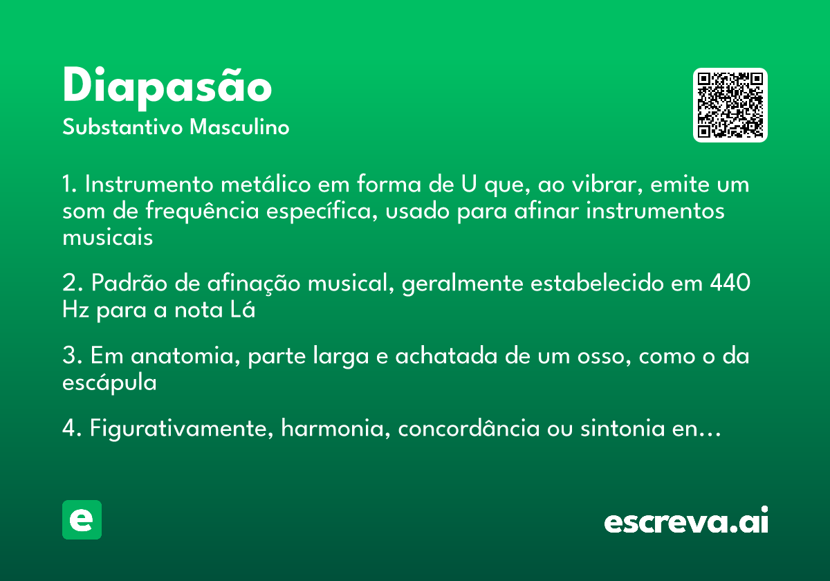 diapasão