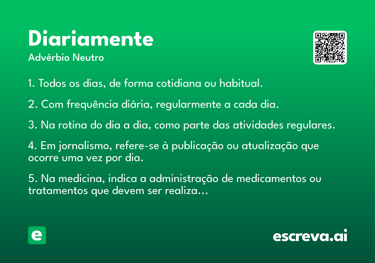 diariamente