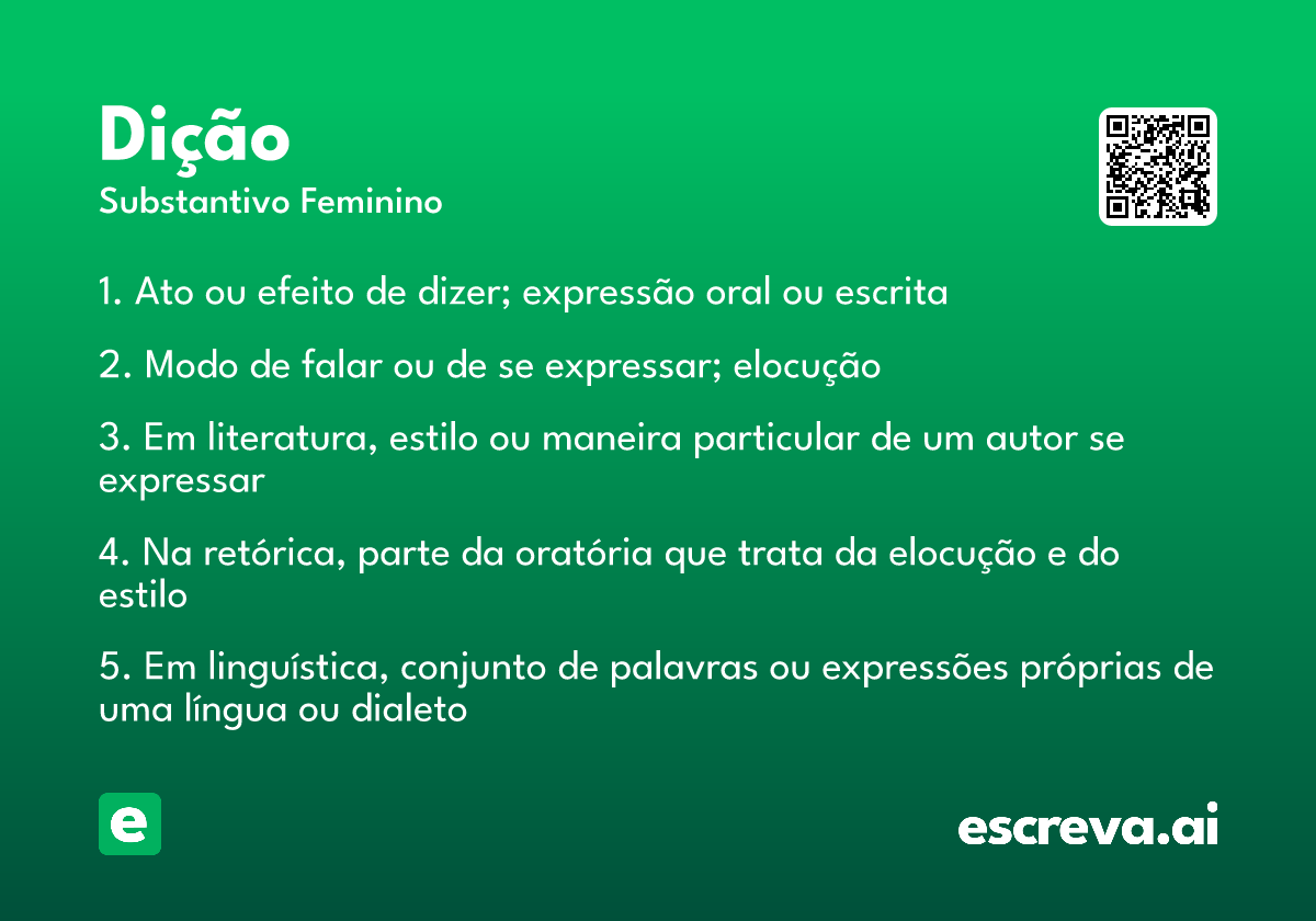 dição