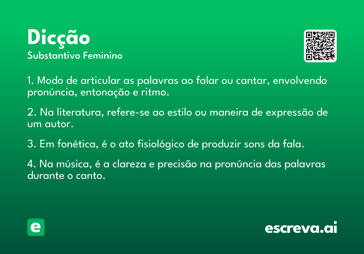 dicção