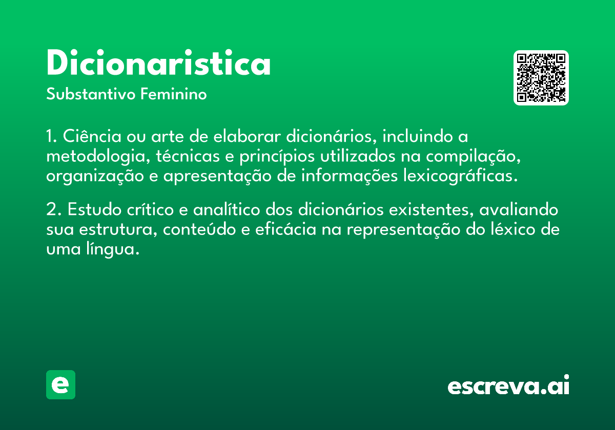 dicionaristica