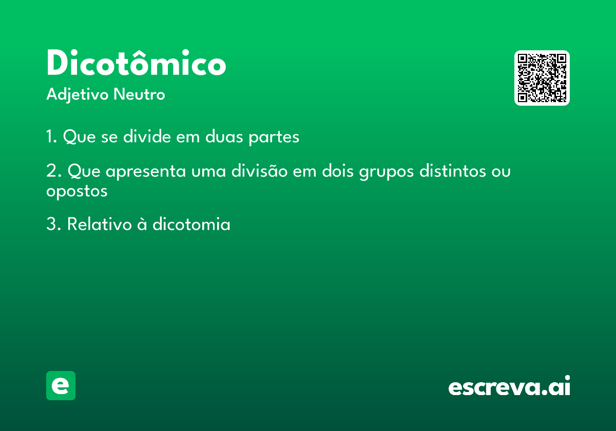 dicotômico
