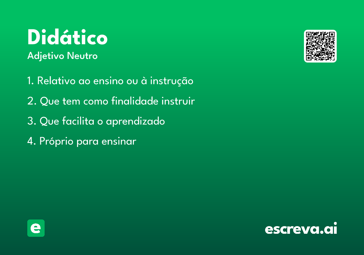 didático