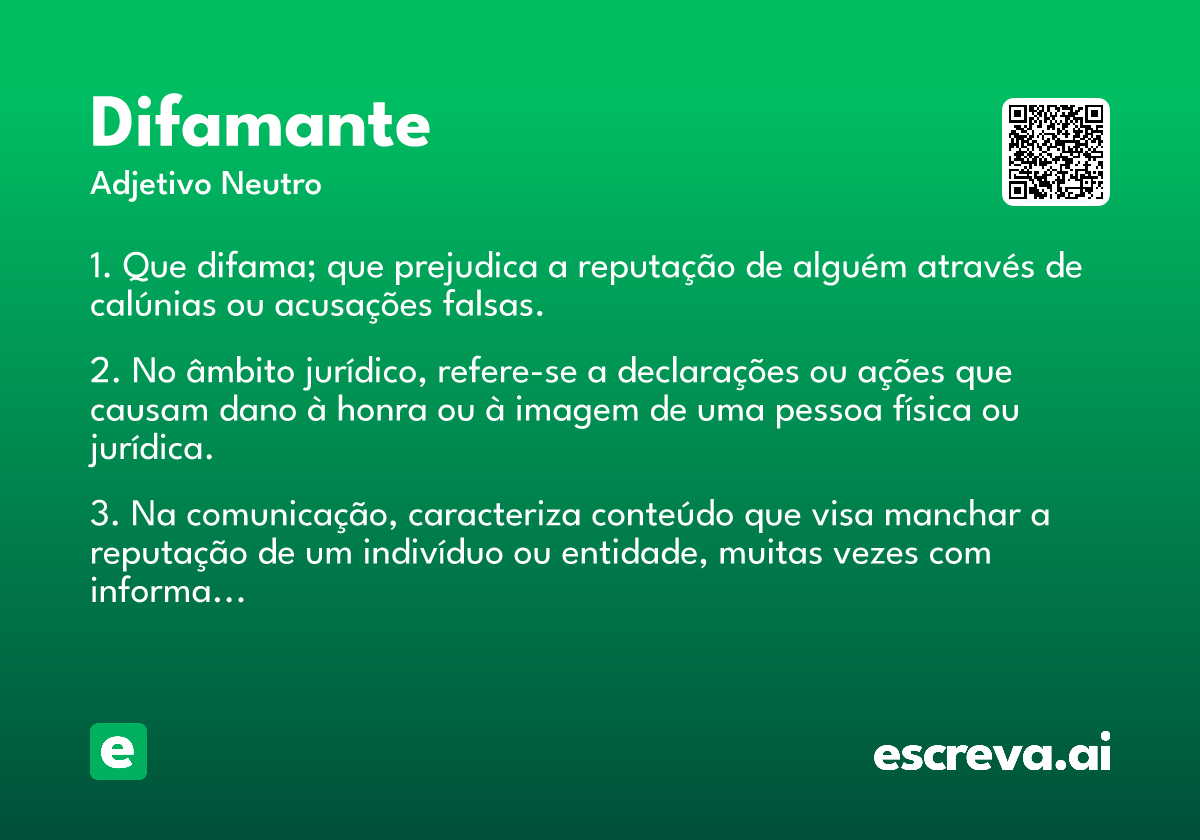 difamante