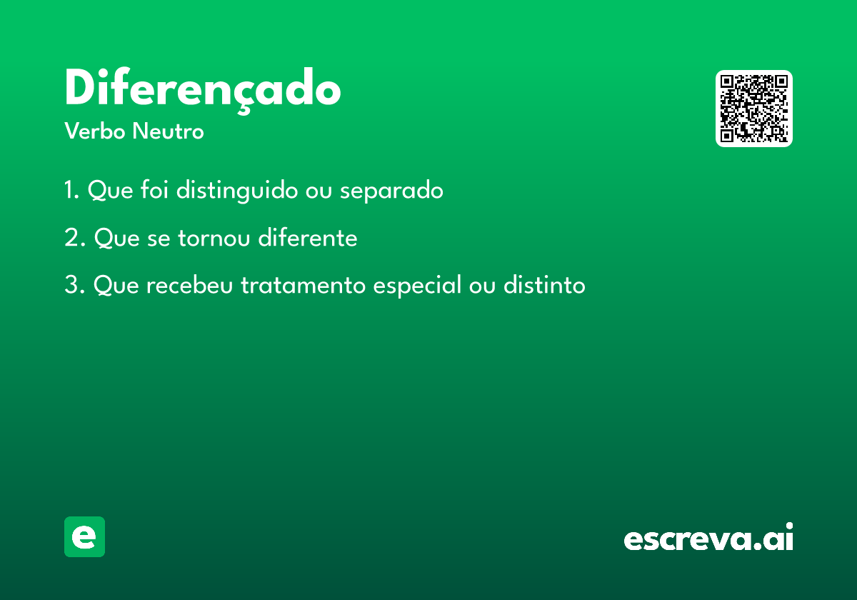 diferençado