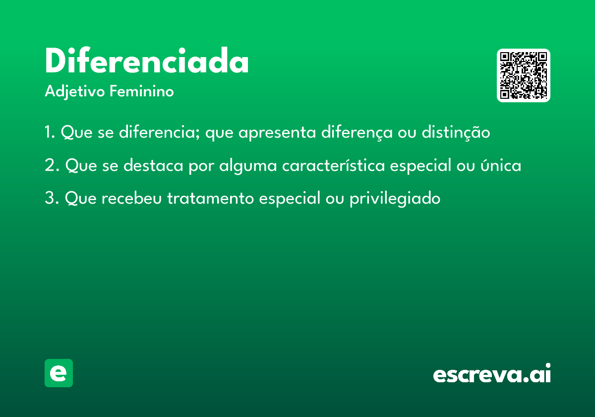 diferenciada