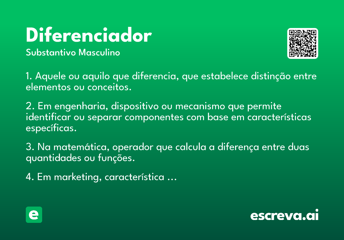diferenciador