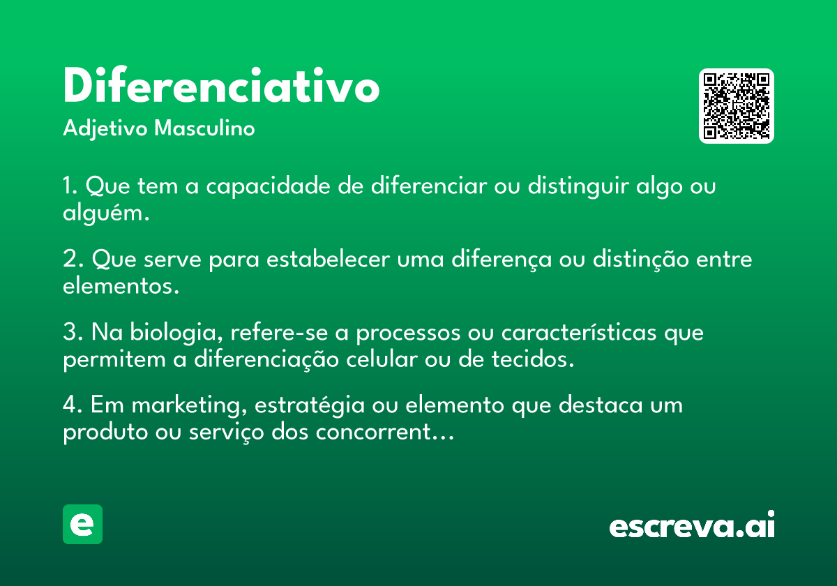 diferenciativo