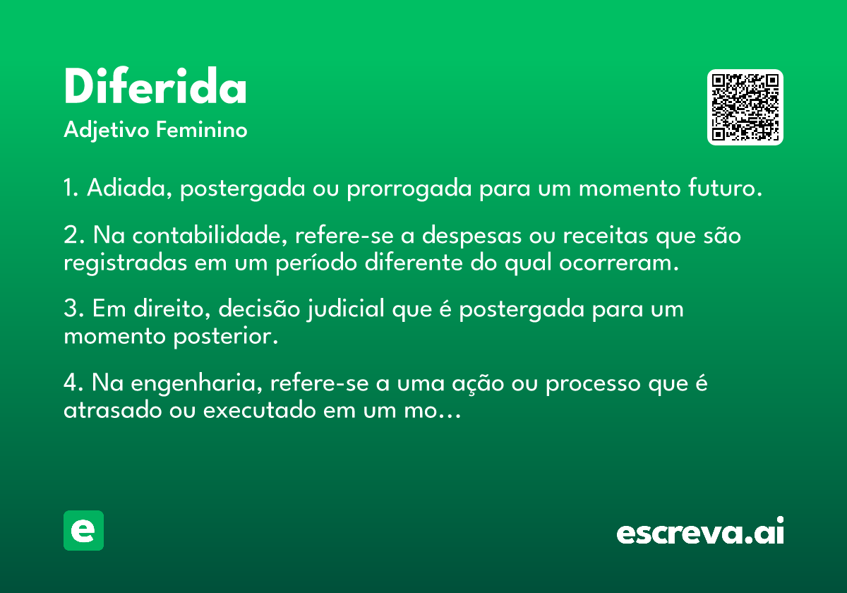 diferida