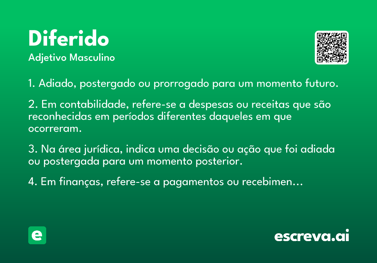 diferido