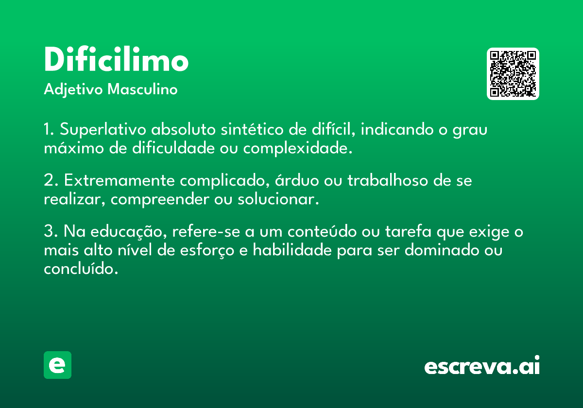 dificilimo