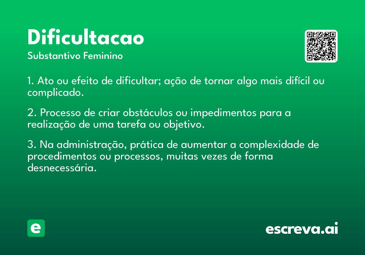 dificultacao