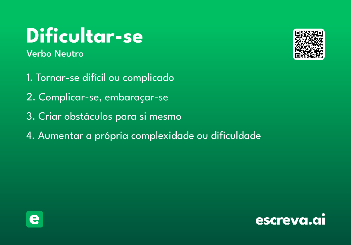 dificultar-se