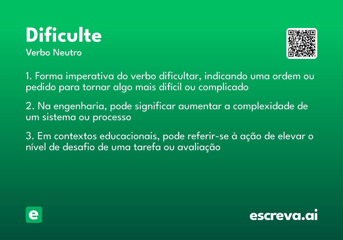 dificulte