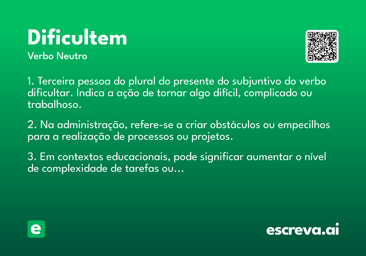 dificultem