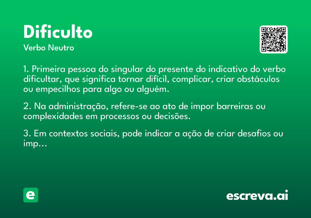 dificulto