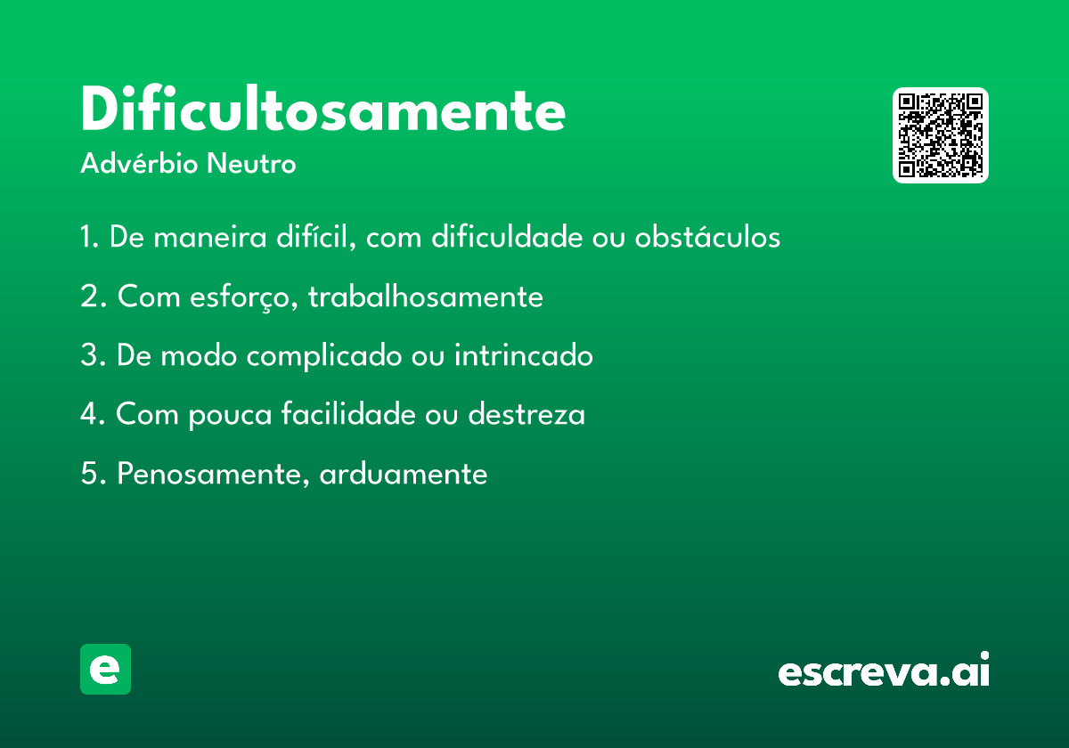 dificultosamente