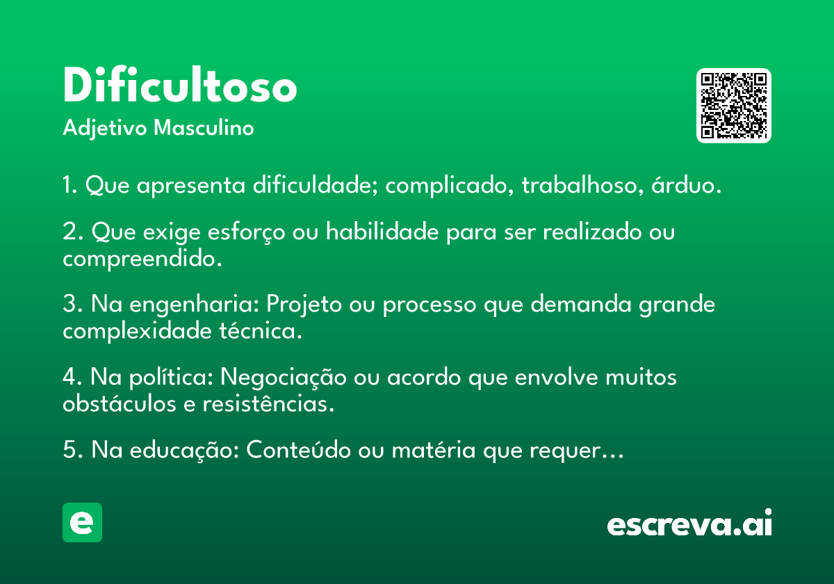 dificultoso