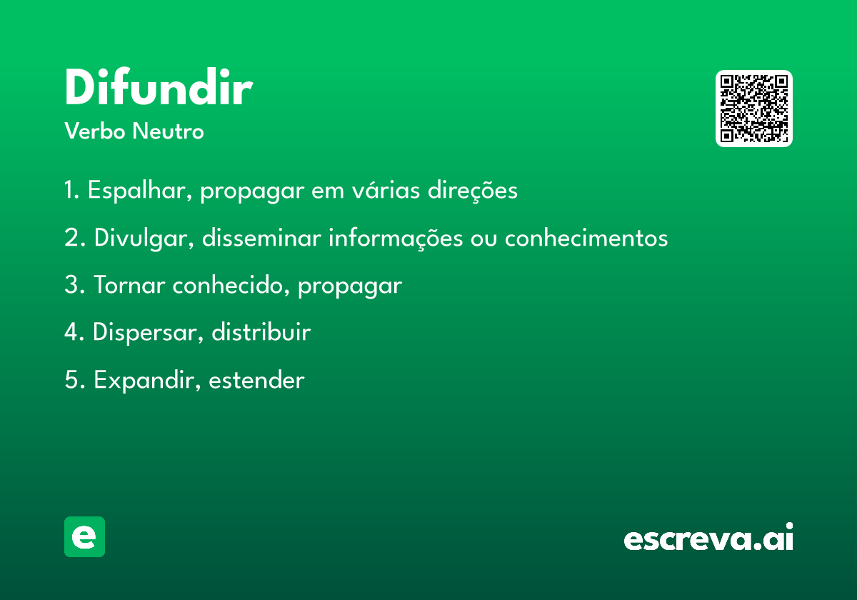 difundir