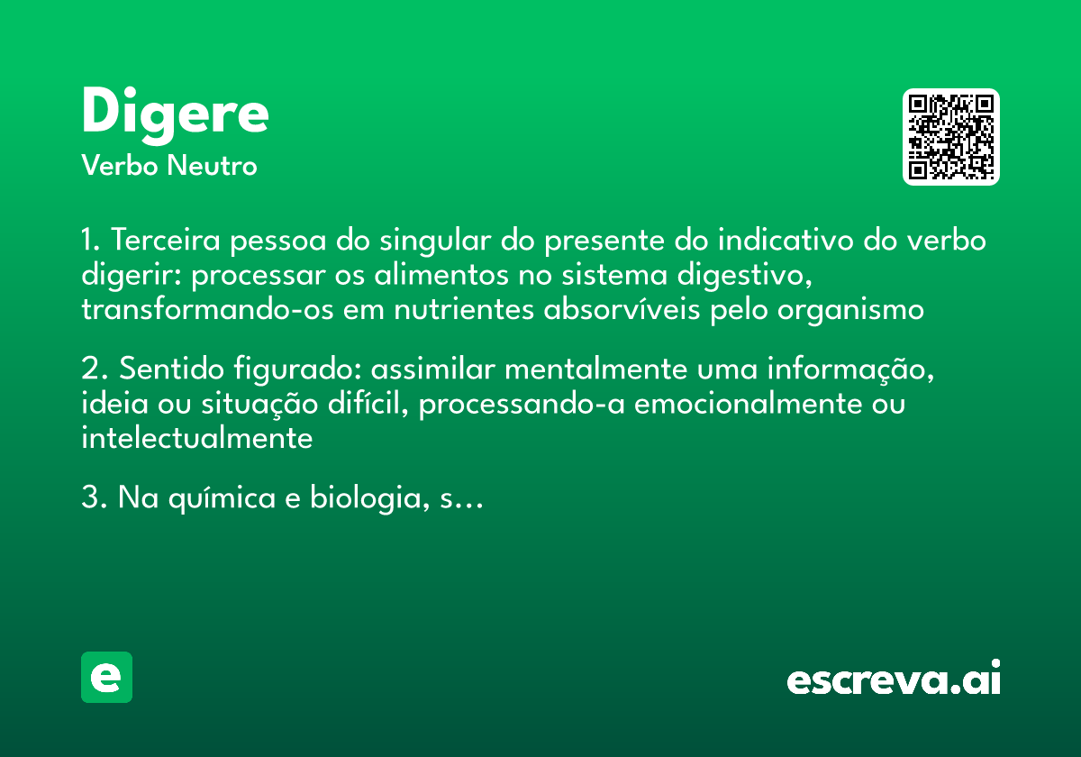 digere
