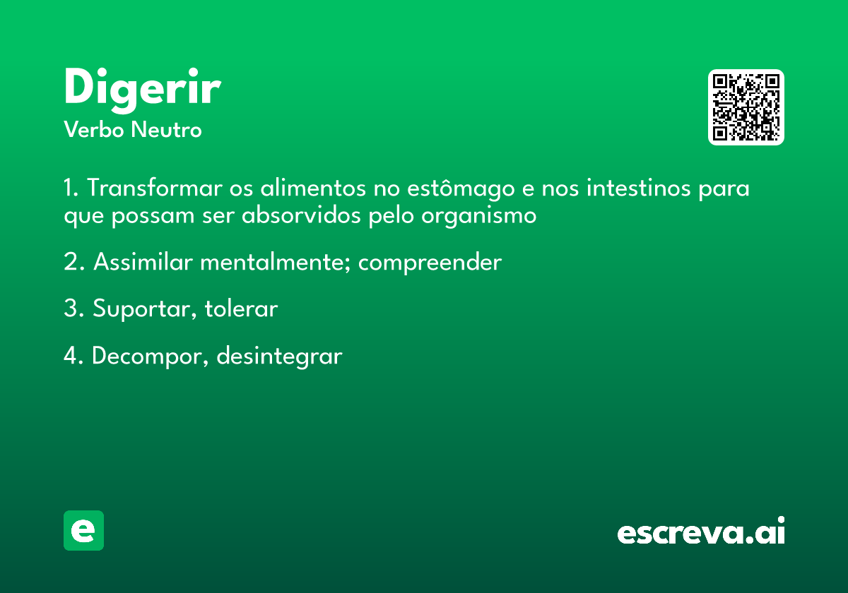 digerir