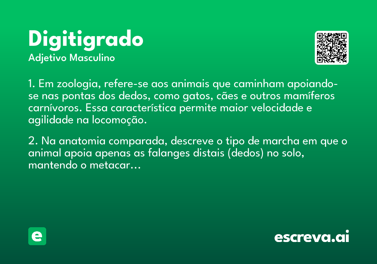 digitigrado