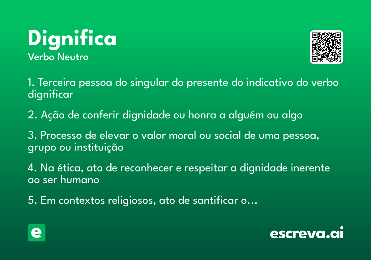 dignifica