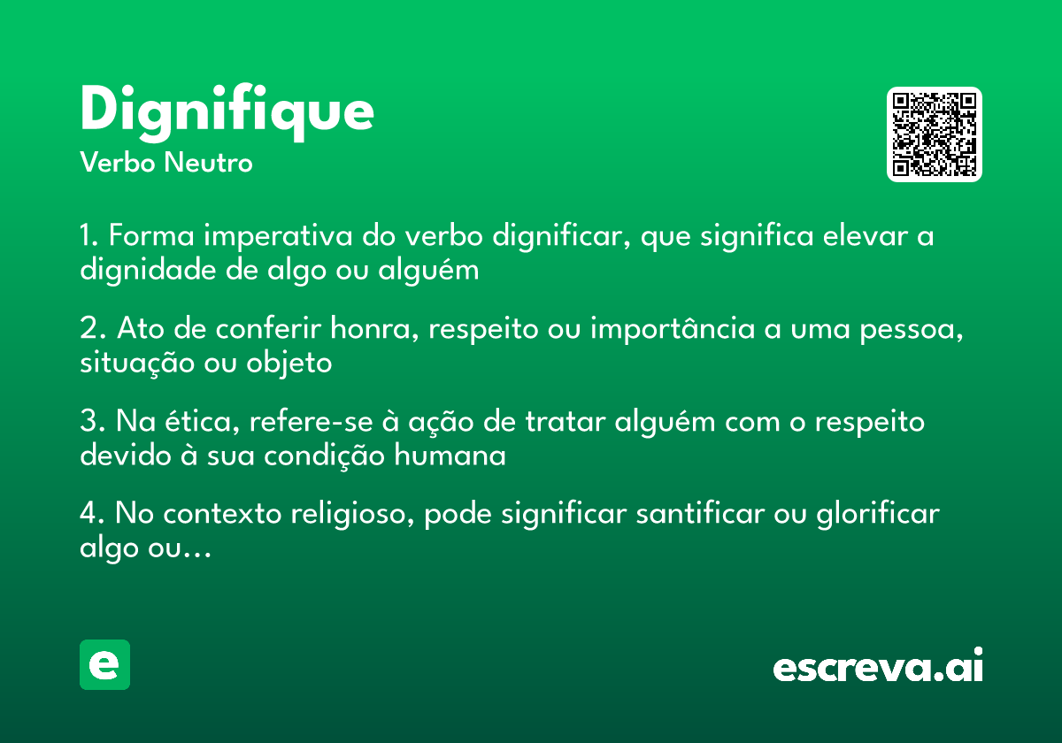 dignifique
