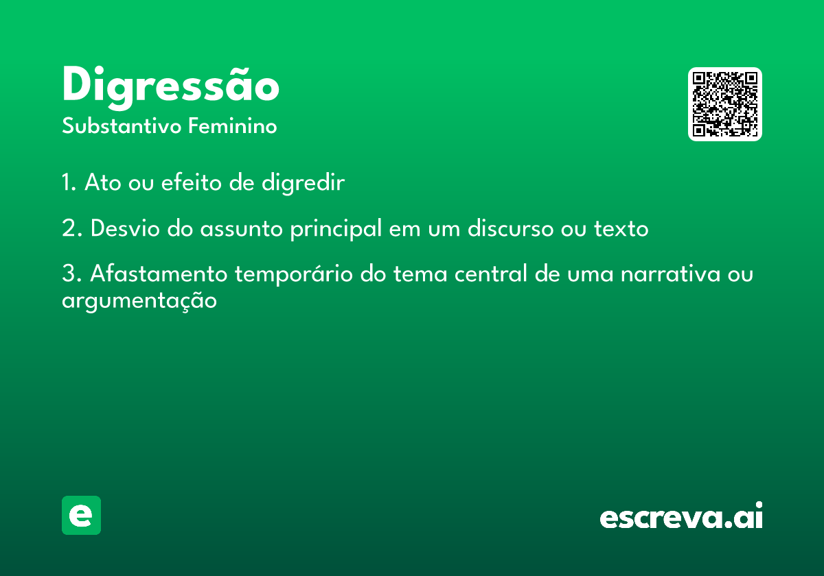 digressão