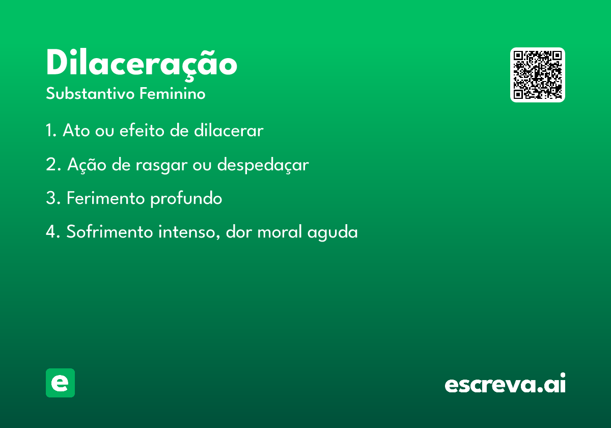 dilaceração