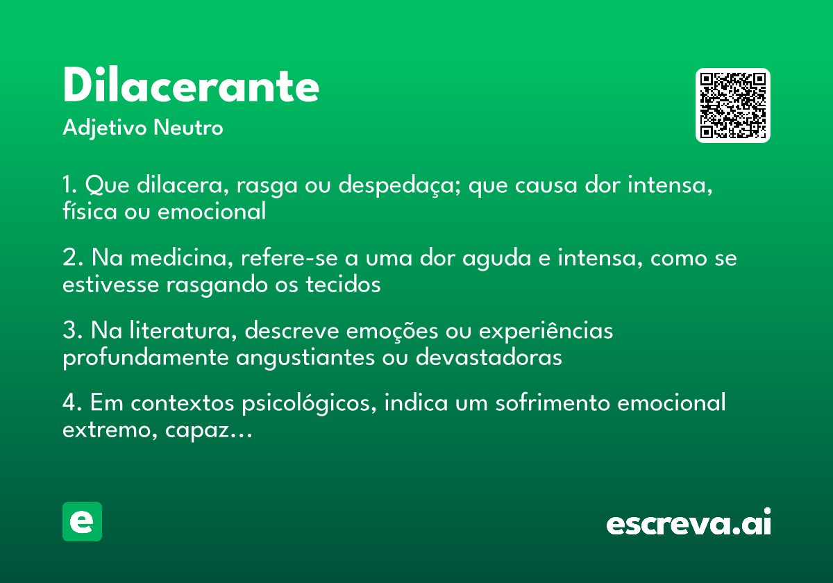 dilacerante