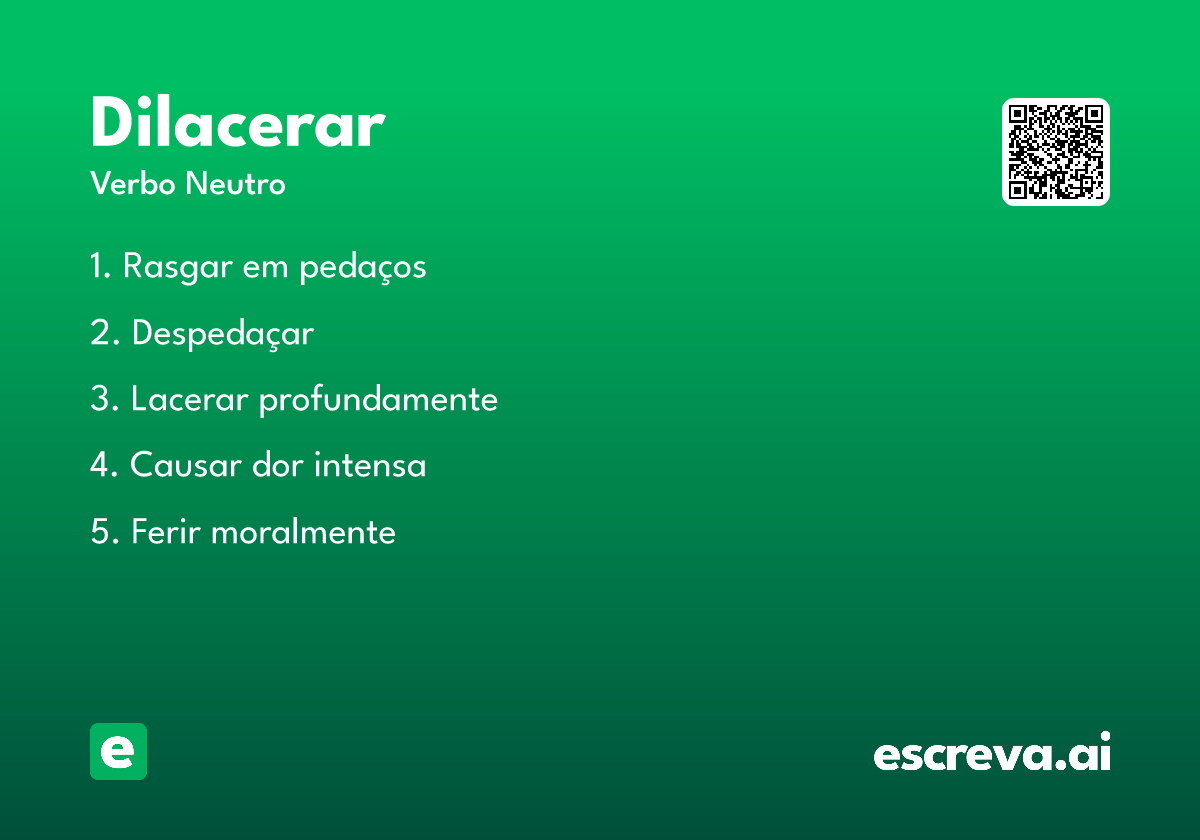 dilacerar