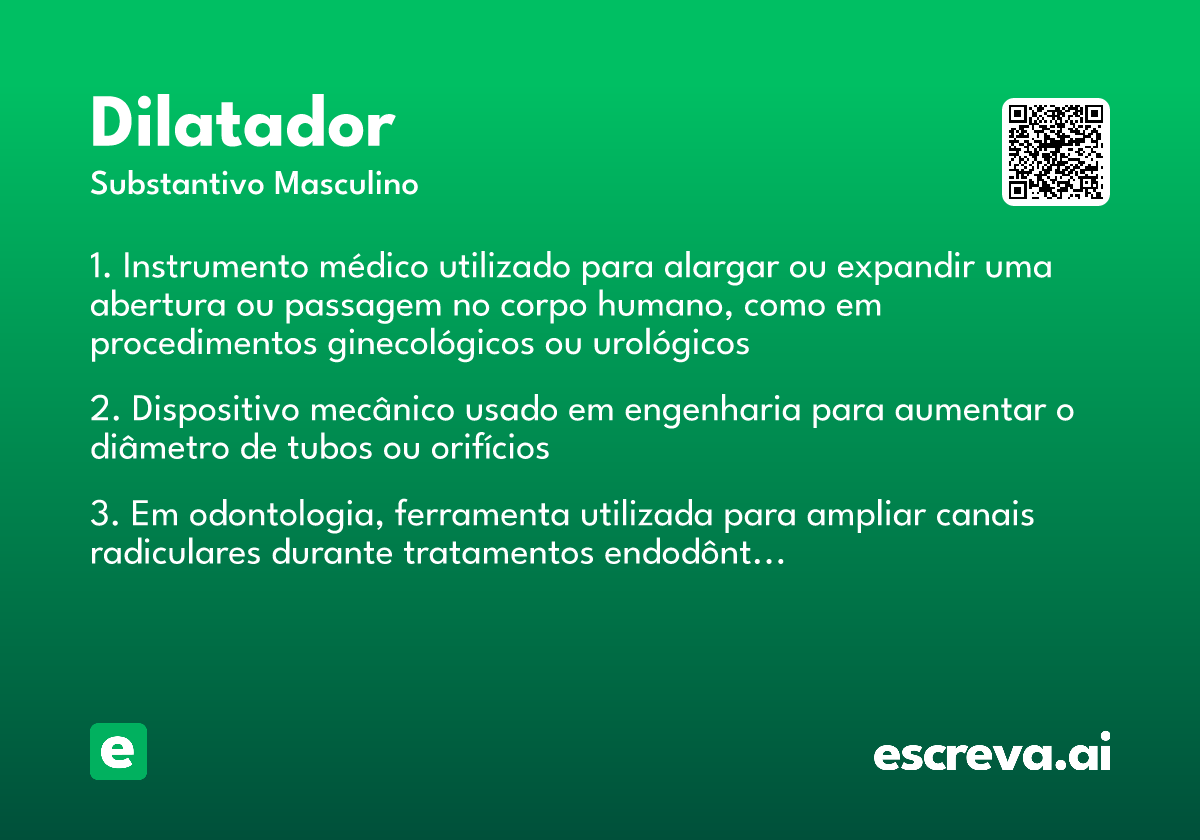 dilatador