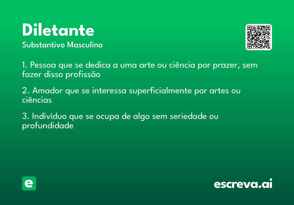 diletante