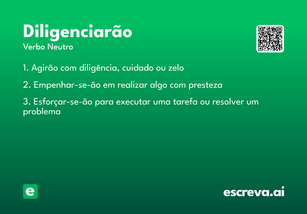 diligenciarão