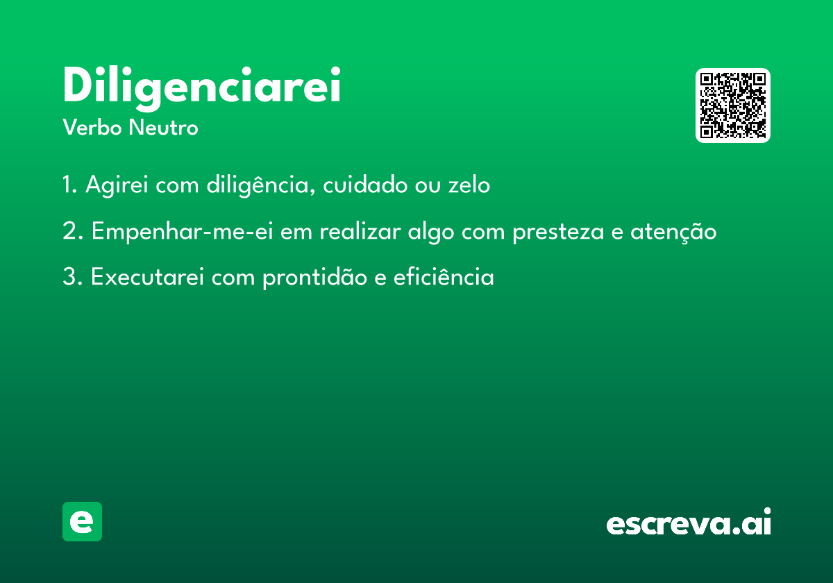 diligenciarei
