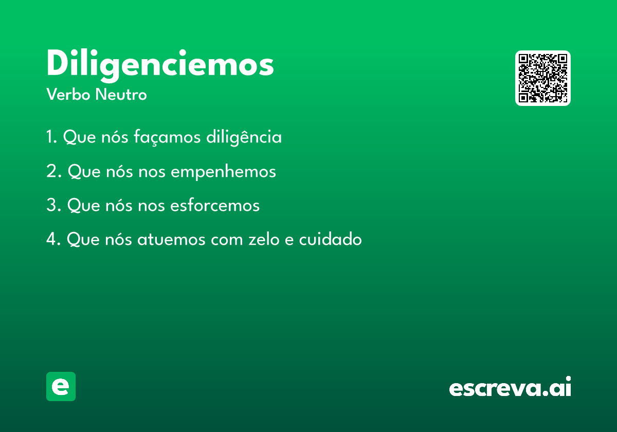 diligenciemos
