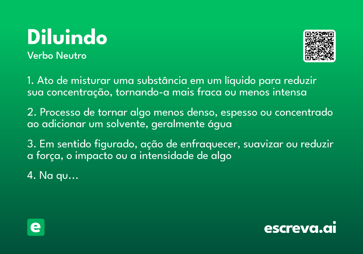 diluindo