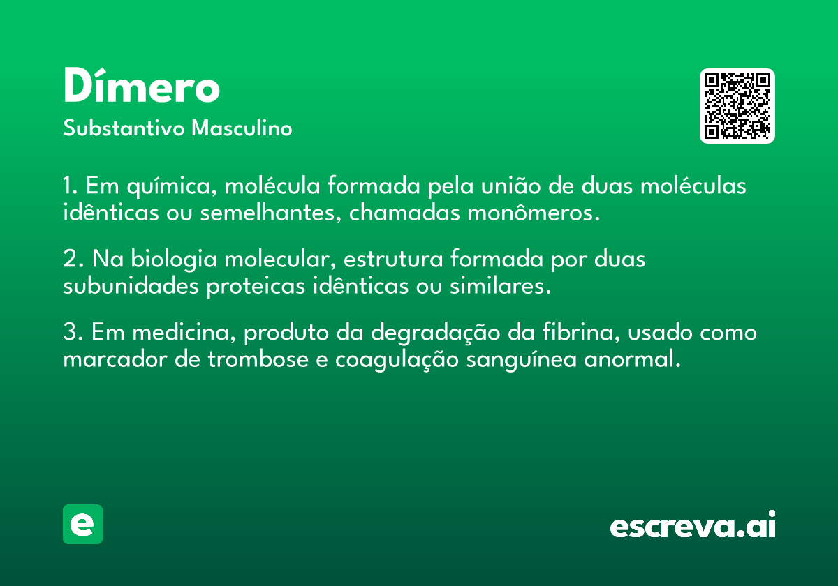 dímero