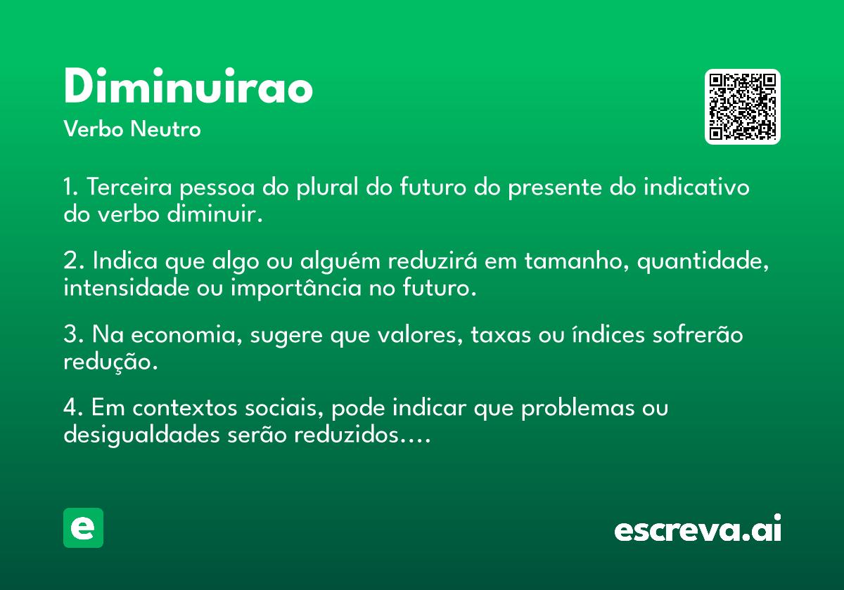 diminuirao